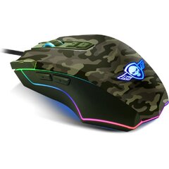 Spjait ELITE M50 ARMY Edition, vihreä hinta ja tiedot | Spirit of Gamer Tietokoneet ja pelaaminen | hobbyhall.fi