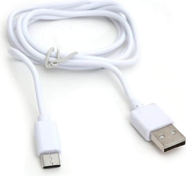 Platinet-kaapeli USB - USB-C 1m, valkoinen hinta ja tiedot | Puhelinkaapelit | hobbyhall.fi