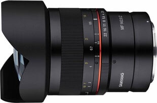 Samyang MF 14mm f/2.8, Nikon Z laajakulma objektiivi hinta ja tiedot | Objektiivit | hobbyhall.fi
