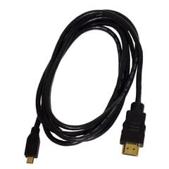 ART Cable HDMI male /micro HDMI male (type D) 1.8M with ETHERNET oem hinta ja tiedot | Kaapelit ja adapterit | hobbyhall.fi