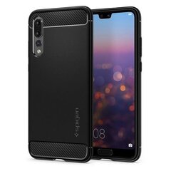 Huawei P20 Pro suojakuori Spigen, musta hinta ja tiedot | Puhelimen kuoret ja kotelot | hobbyhall.fi