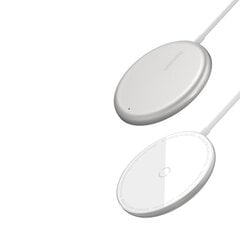 Magneettinen induktio langaton laturi Baseus Simple Mini MagSafe 15W - valkoinen hinta ja tiedot | Baseus Retkeilytarvikkeet | hobbyhall.fi