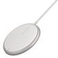 Magneettinen induktio langaton laturi Baseus Simple Mini MagSafe 15W - valkoinen hinta ja tiedot | Puhelimen laturit | hobbyhall.fi