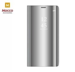 Mocco Clear View Cover Case For Samsung Galaxy A42 5G Silver hinta ja tiedot | Puhelimen kuoret ja kotelot | hobbyhall.fi