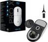 Logitech PRO X SUPERLIGHT hiiri, valkoinen hinta ja tiedot | Hiiret | hobbyhall.fi