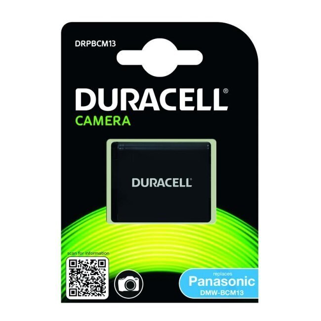 Duracell baterija, analogas Panasonic DMW-BCM13, 1000mAh hinta ja tiedot | Kameran akut | hobbyhall.fi