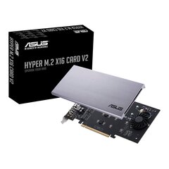 Asus HYPER M.2 X16 CARD V2 hinta ja tiedot | Asus Tietokoneet ja pelaaminen | hobbyhall.fi