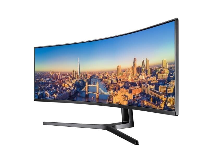 Samsung 49" kaareva Super UltraWide LED näyttö LC49J890DKRXEN hinta ja tiedot | Näytöt | hobbyhall.fi