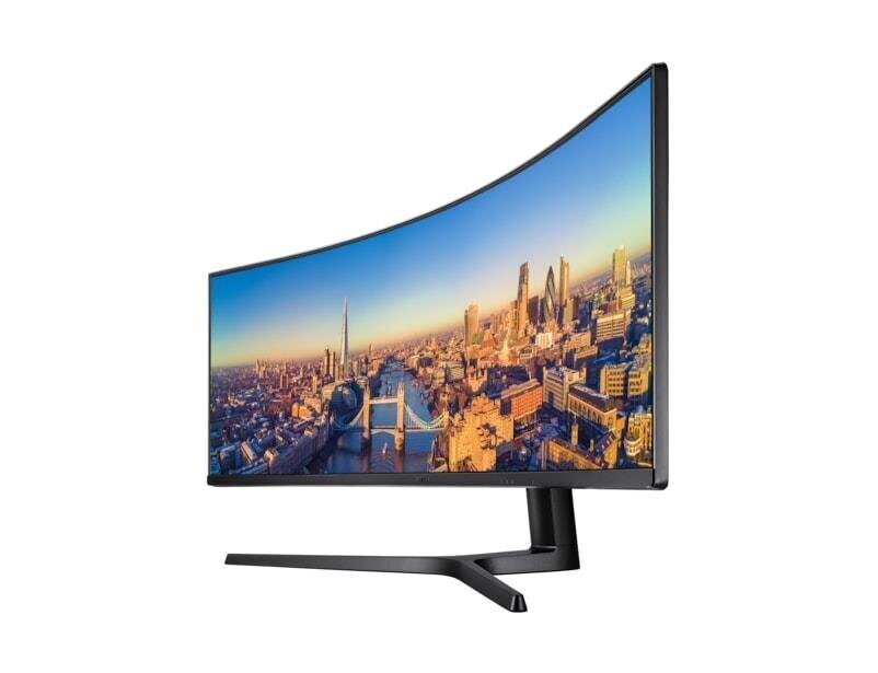 Samsung 49" kaareva Super UltraWide LED näyttö LC49J890DKRXEN hinta ja tiedot | Näytöt | hobbyhall.fi