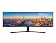 Samsung 49" kaareva Super UltraWide LED näyttö LC49J890DKRXEN hinta ja tiedot | Näytöt | hobbyhall.fi