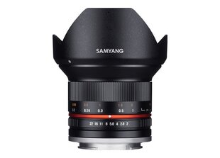 Samyang 12mm F2.0 NCS CS (Fuji X) hinta ja tiedot | Samyang Puhelimet, älylaitteet ja kamerat | hobbyhall.fi