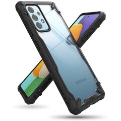 Puhelinkuori Ringke Fusion X Samsung Galaxy A52 5G / A52, musta hinta ja tiedot | Puhelimen kuoret ja kotelot | hobbyhall.fi