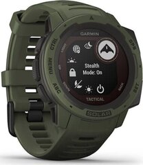 Garmin Instinct® Solar – Tactical Edition GPS-urheilukello : 010-02293-04 hinta ja tiedot | Älykellot | hobbyhall.fi