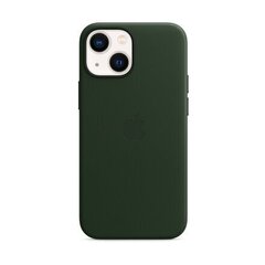 iPhone 13 mini Leather Case with MagSafe, Sequoia Green hinta ja tiedot | Puhelimen kuoret ja kotelot | hobbyhall.fi