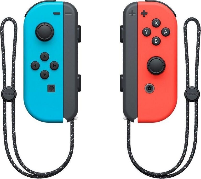 Nintendo Switch OLED Red & Blue, 64GB hinta ja tiedot | Pelikonsolit | hobbyhall.fi