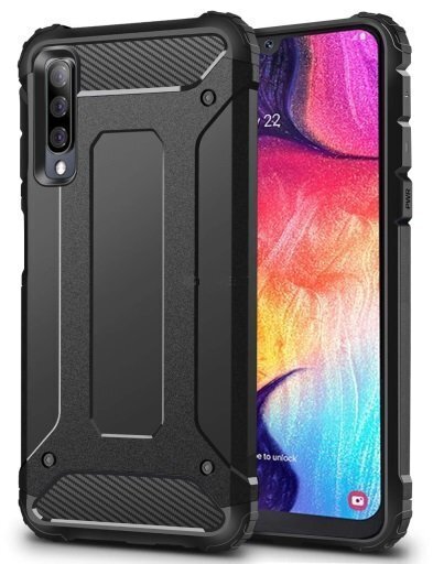 Mocco Armor Cover with TPU Back Case Apple Iphone 12 / 12 Pro Black hinta ja tiedot | Puhelimen kuoret ja kotelot | hobbyhall.fi