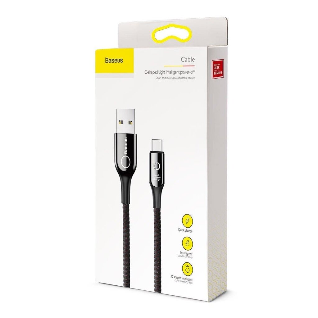 Kabelis Baseus USB 3.0 type C - USB 2.0, 1m SB4763 hinta ja tiedot | Kaapelit ja adapterit | hobbyhall.fi