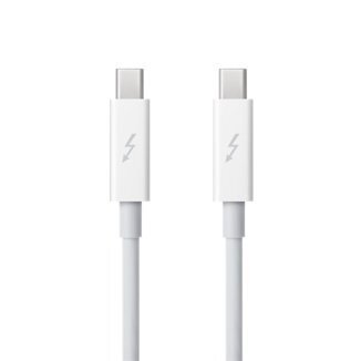 Apple Thunderbolt Cable (0.5 m, white) - MD862ZM/A hinta ja tiedot | Kaapelit ja adapterit | hobbyhall.fi