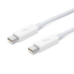 Apple Thunderbolt Cable (0.5 m, white) - MD862ZM/A hinta ja tiedot | Kaapelit ja adapterit | hobbyhall.fi