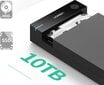.Ugreen US222 Ulkoinen SATA-asema, HDD 3.5 ”USB 3.0, musta hinta ja tiedot | Ulkoiset kovalevyt | hobbyhall.fi