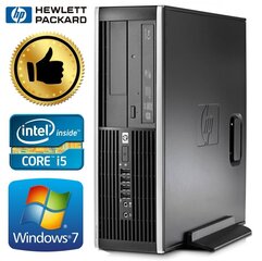 Hp 8100 Elite SFF i5-650 16GB 120SSD+2TB GT1030 2GB DVD WIN7Pro hinta ja tiedot | Pöytätietokoneet | hobbyhall.fi