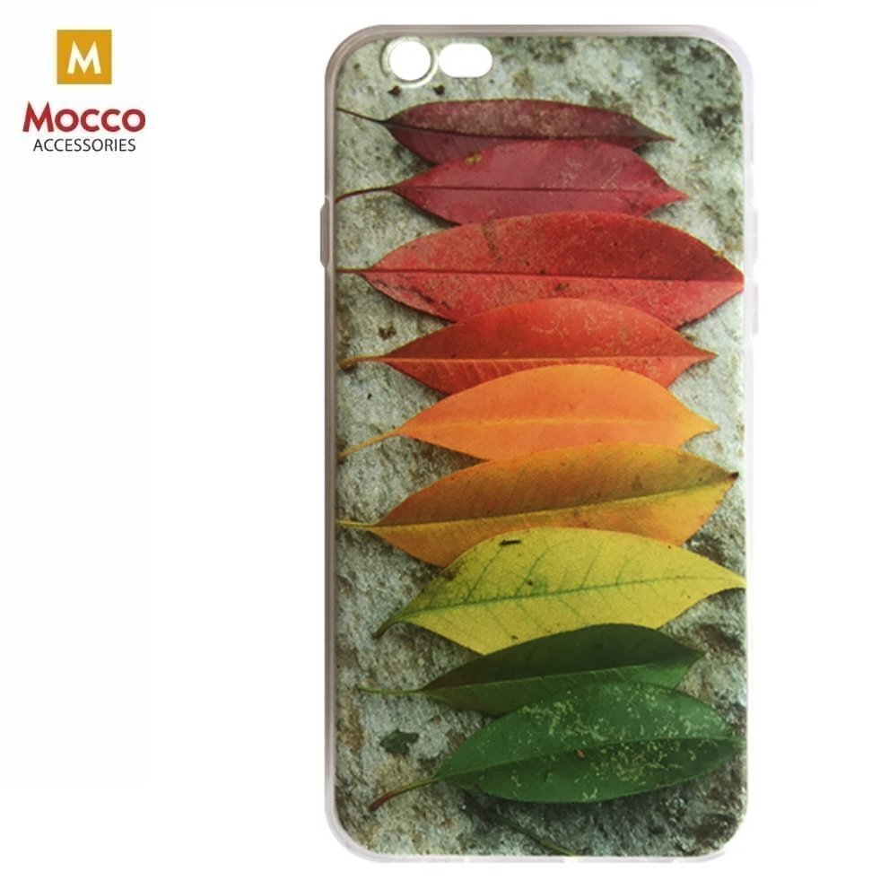 Mocco Trendy Leaves Silicone Back Case for Samsung G920 Galaxy S6 hinta ja tiedot | Puhelimen kuoret ja kotelot | hobbyhall.fi