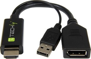 Techly ICOC HDMI-DP12A60 hinta ja tiedot | Adapterit | hobbyhall.fi