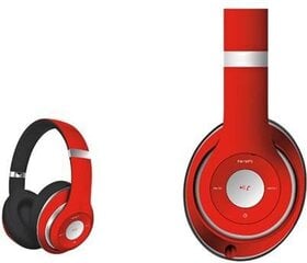 Omega Freestyle FH0916 Langattomat kuulokkeet mikrofonilla, punainen hinta ja tiedot | Freestyle Tietokoneen lisälaitteet | hobbyhall.fi