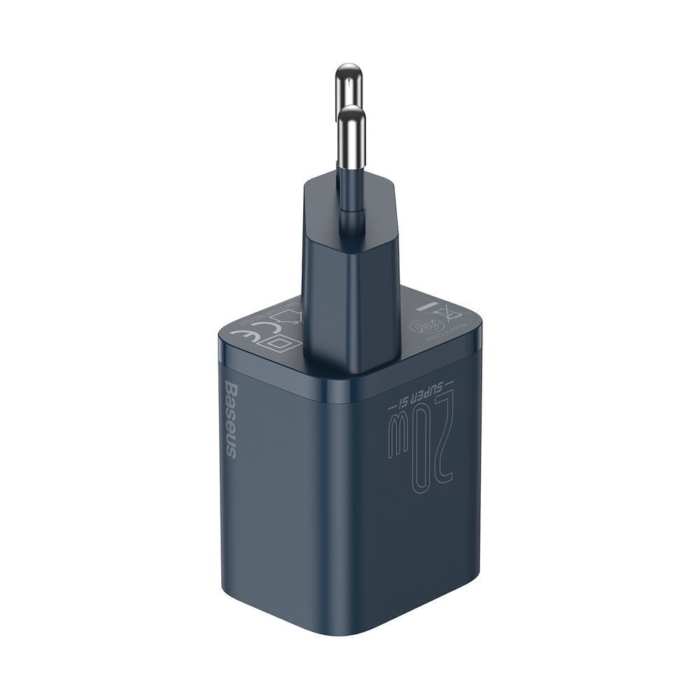 Laturi Baseus Super Si 1C USB Type C 20 W Virransyöttö + USB Type C - Lightning, 1m (TZCCSUP-B03). hinta ja tiedot | Puhelimen laturit | hobbyhall.fi
