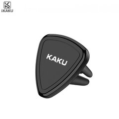 iKaku KSC-207 Triangle Universal Car Air Vent phone Holder with magnetic plate diam. 3.5cm Black hinta ja tiedot | iKaku Matkapuhelimet ja tarvikkeet | hobbyhall.fi