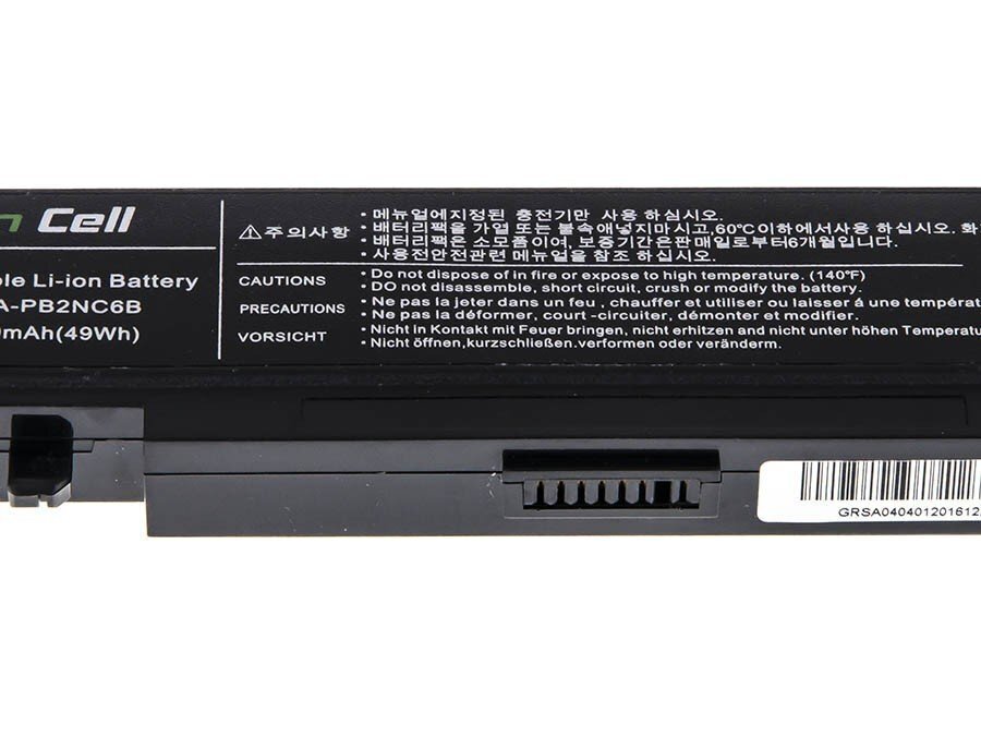 Green Cell akku sopii Samsung NP-P500 NP-R505 NP-R610 NP-SA11 NP-R510 NP-R700 NP-R560 NP-R509 NP-R711 NP-R60 hinta ja tiedot | Kannettavien tietokoneiden akut | hobbyhall.fi