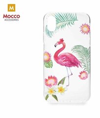 Mocco Summer Flamingo Silicone Case for Samsung G955 Galaxy S8 Plus hinta ja tiedot | Puhelimen kuoret ja kotelot | hobbyhall.fi