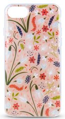 Mocco Spring Case Silicone Back Case for Huawei Mate 20 lite Pink ( White Snowdrop ) hinta ja tiedot | Puhelimen kuoret ja kotelot | hobbyhall.fi