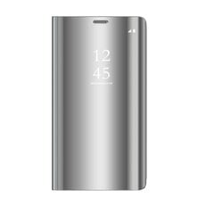 Mocco Clear View Cover Case For Xiaomi Redmi 8 Silver hinta ja tiedot | Puhelimen kuoret ja kotelot | hobbyhall.fi