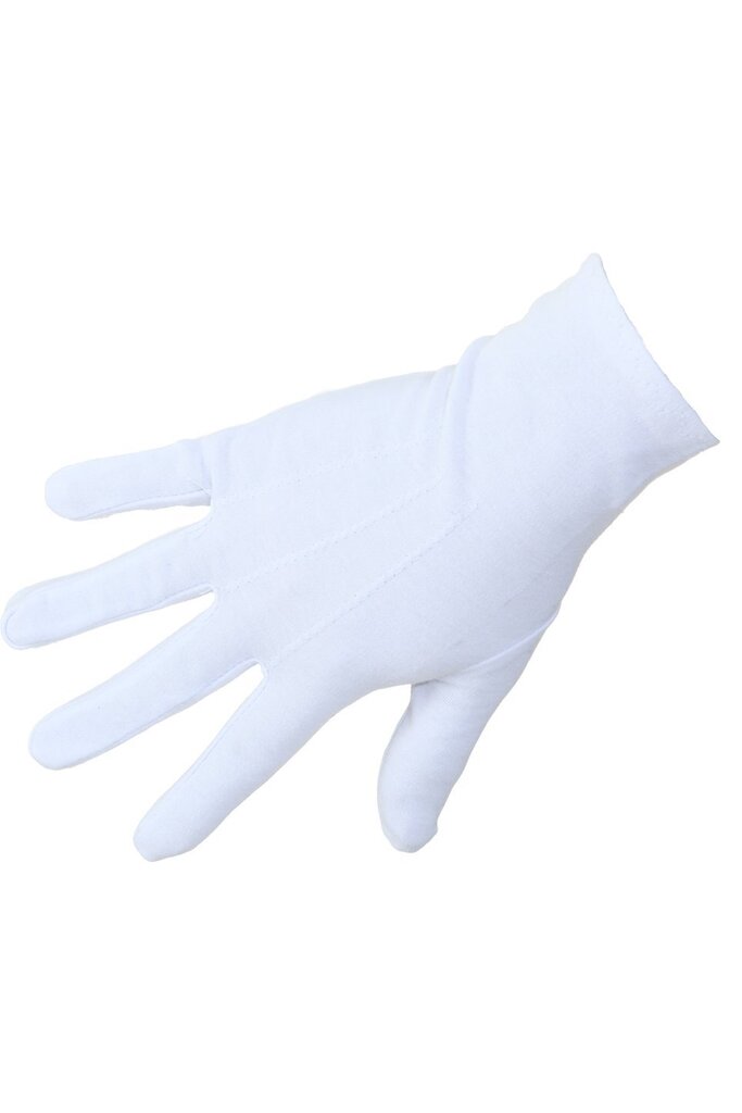 Lyhyet valkoiset hanskat hinta ja tiedot | Naamiaisasut | hobbyhall.fi
