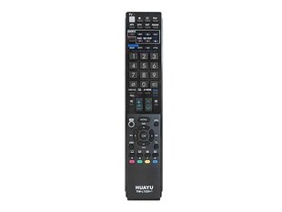 HQ LXP1026 Sharp TV remote control LCD / LED / RM-L1026 3D / Black hinta ja tiedot | TV-lisätarvikkeet | hobbyhall.fi