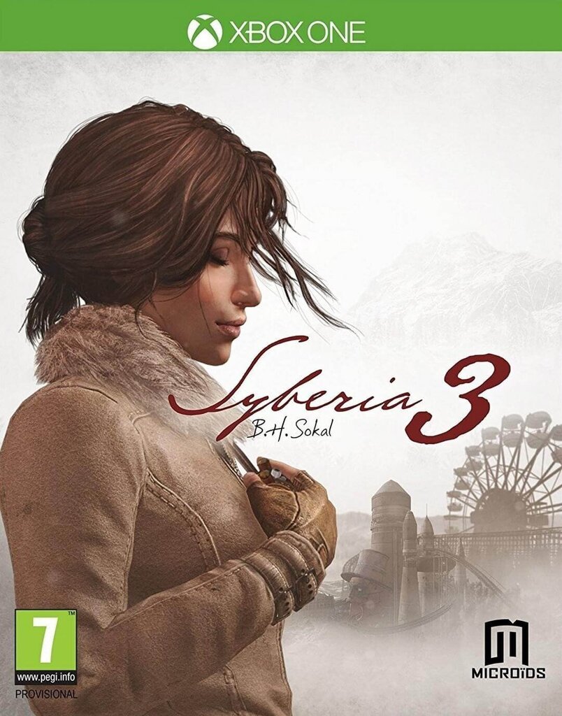 Microsoft XOne Syberia 3 hinta ja tiedot | Tietokone- ja konsolipelit | hobbyhall.fi