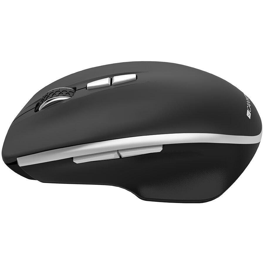 Canyon 2.4 GHz Wireless mouse ,with 7 buttons, DPI 800/1200/1600, Battery: AAA*2pcs,Black,72*117*41mm, 0.075kg hinta ja tiedot | Hiiret | hobbyhall.fi