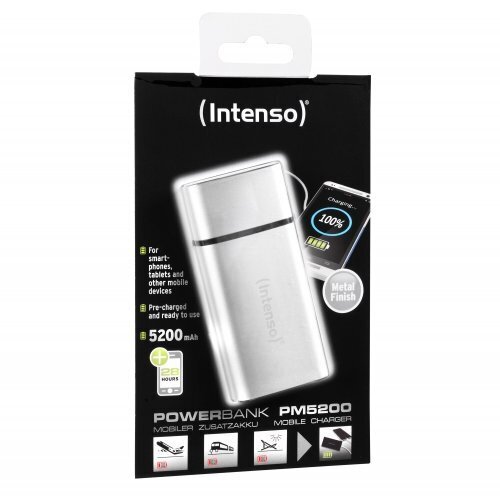 -Akupank Intenso 5200 mAh 7323521 hinta ja tiedot | Varavirtalähteet | hobbyhall.fi