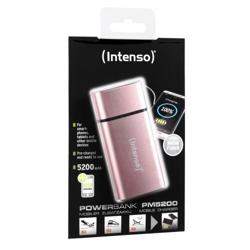 -Akupank Intenso 5200 mAh 7323521 hinta ja tiedot | Varavirtalähteet | hobbyhall.fi