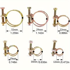 42kpl 6-Kokoa Säädettävä Teräslanka Letkunkiristin Sarja hinta ja tiedot | Puutarhaletkut, kastelukannut ja muut kastelutarvikkeet | hobbyhall.fi