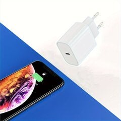 20 W Pikalaturi USB C Sovitin iPhoneille ja iPadille hinta ja tiedot | Puhelimen laturit | hobbyhall.fi