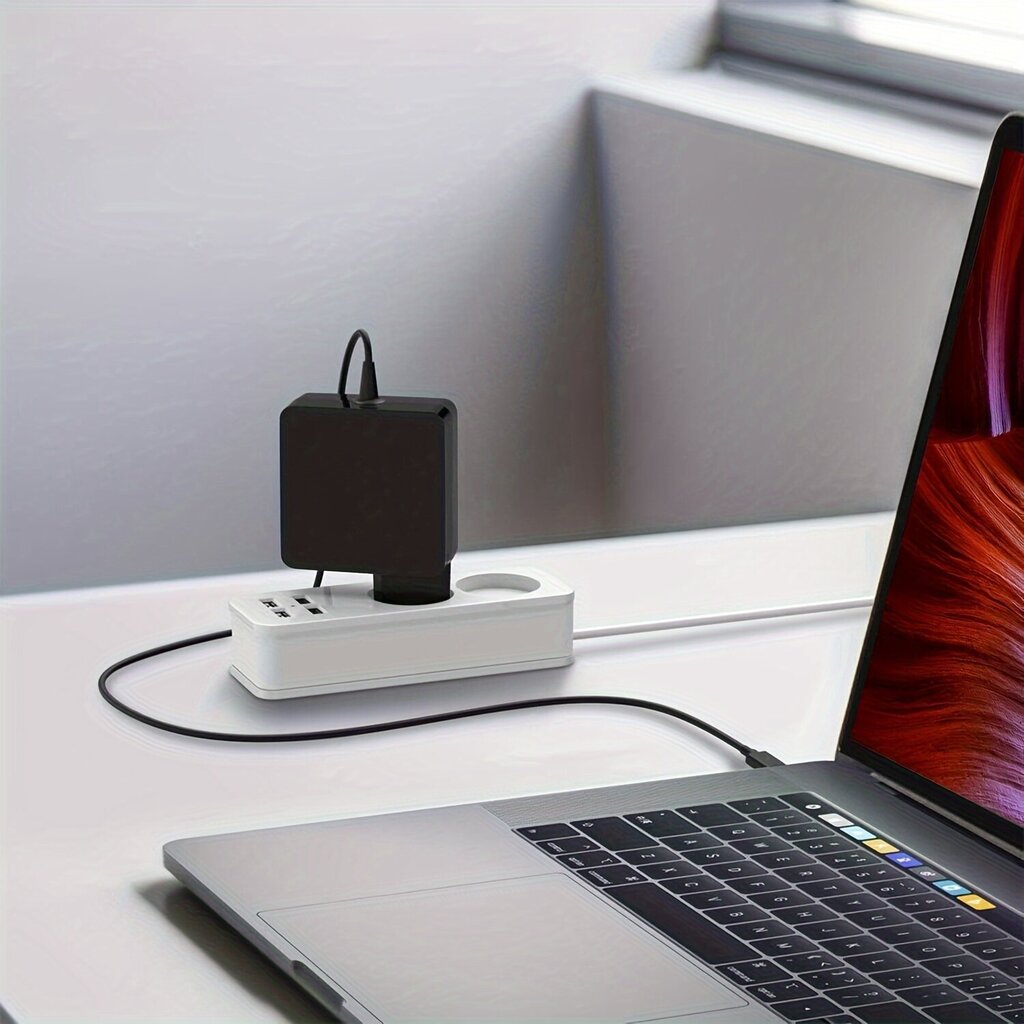 BRAVOUL 65W USB Type-C Pikalaturi Älypuhelimille, Kannettaville ja Laitteille – EU Plug. hinta ja tiedot | Puhelimen laturit | hobbyhall.fi