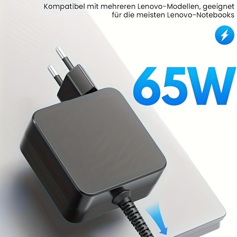 BRAVOUL 65W USB Type-C Pikalaturi Älypuhelimille, Kannettaville ja Laitteille – EU Plug. hinta ja tiedot | Puhelimen laturit | hobbyhall.fi