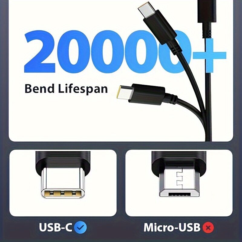 BRAVOUL 65W USB Type-C Pikalaturi Älypuhelimille, Kannettaville ja Laitteille – EU Plug. hinta ja tiedot | Puhelimen laturit | hobbyhall.fi