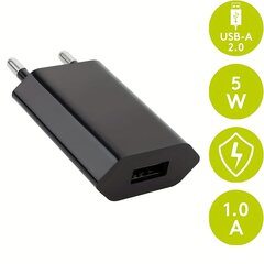 6-Pakkaus USB-Seinälaturi, 5W 1A Eurooppalainen Adapteri hinta ja tiedot | Puhelimen laturit | hobbyhall.fi