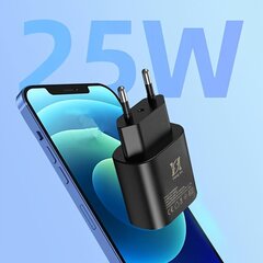 【3Pakkausta】25W USB C Pikalaturi, USB C Sovitin. hinta ja tiedot | Puhelimen laturit | hobbyhall.fi