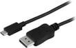 StarTech CDP2DPMM6B USB-C, 1,8 m hinta ja tiedot | Kaapelit ja adapterit | hobbyhall.fi