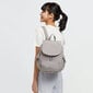 Kipling City Pack S -reppu, harmaa hinta ja tiedot | Naisten laukut | hobbyhall.fi