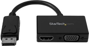 StarTech DP2HDVGA hinta ja tiedot | Kaapelit ja adapterit | hobbyhall.fi